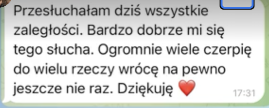 Opinia uczestniczki